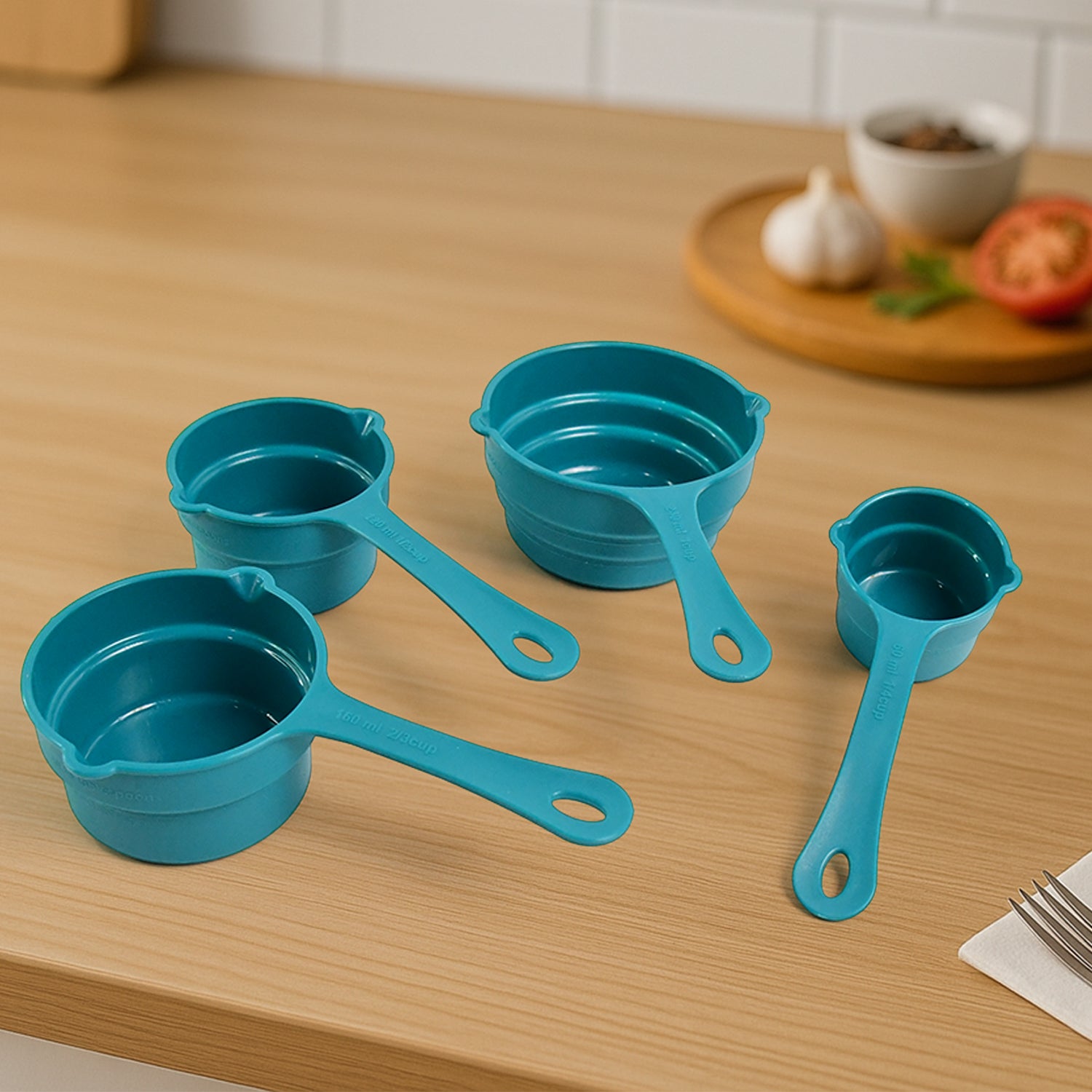 Apex 8-piece Measuring Spoons And Cups Set Apex 8-piece Measuring Spoons And Cups Set
